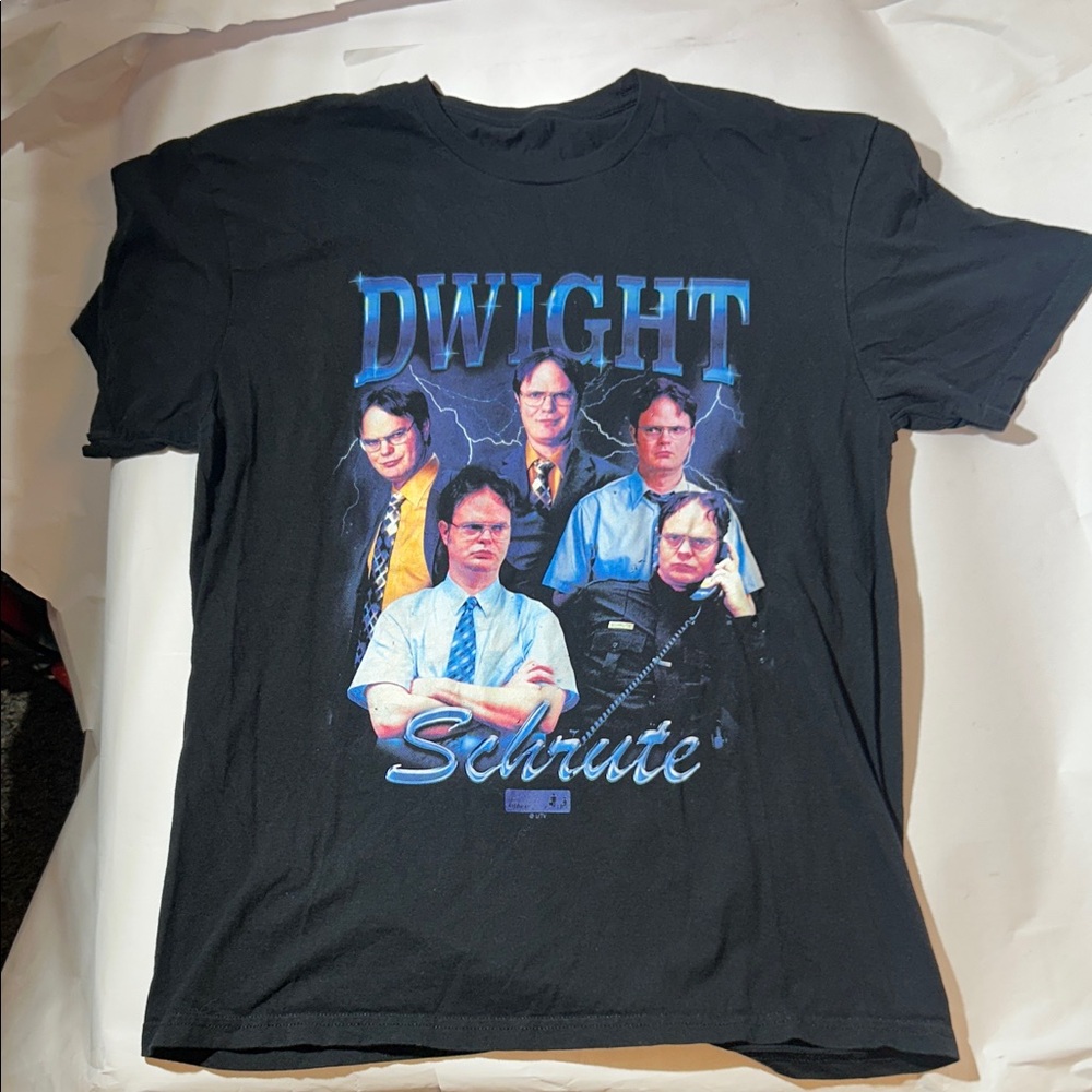 The Office Dwight Schrute Multi Character Bootleg Style T-Shirt (No Tag)